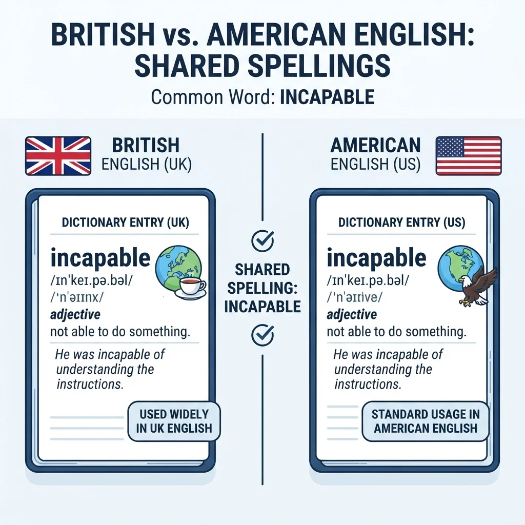 uncapable or incapable